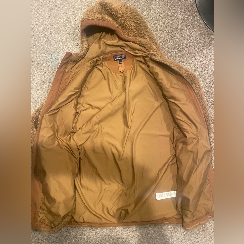 Free People x Patagonia Ranch Chore Weather Jacket coat Yellowstone shearling - Picture 11 of 13